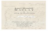 James Hemphill Maclay Civil War Letters