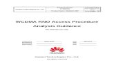 HUAWEI WCDMA RNO Access Procedure Analysis Guidance-20041101-A-2.0