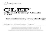 CLEP Intro Psychology