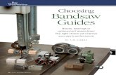 Bandsaw Guides