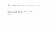 Windows Multi Point Server 2011 - Deployment Guide