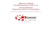 JBoss Web Framework Kit-1.1-Snowdrop Sports Club Example-En-US