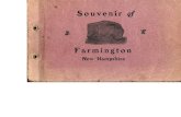 Farmington NH Souvenir Booklet 1904