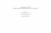 Ethylene Unit Operation Management Concepts