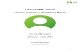 Project Report GVI Phoenix Brazil 6 Month Report - Jan-June 2011