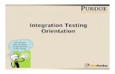 Sap Integration Testing Orientation