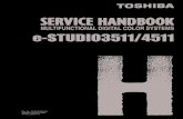 Toshiba E-STUDIO 3511-4511 Service Handbook