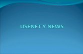 USENET Usenet es uno de los más antiguos sistemas de comunicaciones de redes de ordenadores, que aún se mantiene en uso. Es la posibilidad que tiene un.