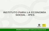 Oficina Asesora de Planeación INSTITUTO PARA LA ECONOMÍA SOCIAL - IPES.