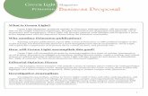 Green Light Business Plan