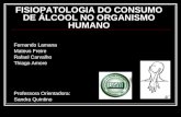 Fisiopatologia do consumo do álcool no organismo humano
