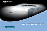 Samsung CLP-510 Manual