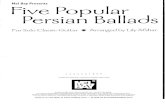 Afshar - 5 Popular Persian Ballads