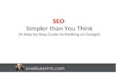 SEO Simpler than You Think (A Step-by-Step Guide to Ranking on Google)