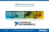 1 NIWeek Vision Summit August 2-3, 2011 Austin, Texas .
