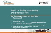 © 2010. RealTime Performance, Inc & Impact Achievement Group, inc. Myth or Reality: Leadership Development ROI An Introduction to the 5As Framework Sean