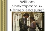 William Shakespeare & Romeo and Juliet. The Globe Theatre Built in 1594, The Globe broke away from the traditional rectangular shape of English theaters.