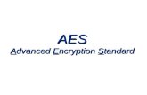 AES Advanced Encryption Standard. Advanced Encryption Standard Adopted by National Institute of Standards and Technology (NIST) on May 26, 2002. AES is.