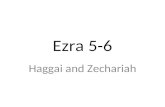 Ezra 5-6 Haggai and Zechariah. Introduction I. Jeremiah predicts a 70 year captivity (Jer. 29:10- 14) II. Babylon conquers Judah (Nebuchadnezzar) III