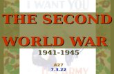 THE SECOND WORLD WAR 1941-1945A277.3.22. GUIDING QUESTION To what extent did the Second World War bring about lasting change in the American society,