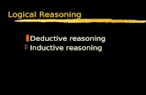 Logical Reasoning zDeductive reasoning zInductive reasoning.