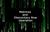Matrices and Elementary Row Operation. Warm-up A= B=