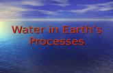Water in Earths Processes. Lesson 10 A Wet Planet EQ: How is Earths water distributed among saltwater and freshwater?