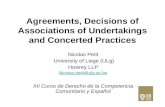 Agreements, Decisions of Associations of Undertakings and Concerted Practices Nicolas Petit University of Liege (ULg) Howrey LLP Nicolas.petit@ulg.ac.be.