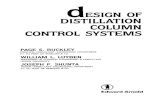 Design of Distillation Column Control Systems