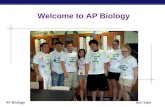 AP Biology 2007-2008 Welcome to AP Biology AP Biology Were going to work hard & have fun!