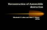 Reconstruction of Automobile destruction Elizabeth F. Loftus and John C. Palmer (1974)