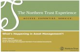 © 2008 Northern Trust Corporation northerntrust.com The Northern Trust Experience A C C E S S. E X P E R T I S E. S E R V I C E. Whats Happening in Asset.