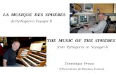 LA MUSIQUE DES SPHERES de Pythagore à Voyager II THE MUSIC OF THE SPHERES from Pythagoras to Voyager-II Dominique Proust (Observatoire de Meudon, France)