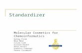 Standardizer Molecular Cosmetics for Chemoinformatics György Pirok Nóra Máte István Cseh Szilárd Dóránt Péter Kovács Szabolcs Csepregi Ferenc Csizmadia.