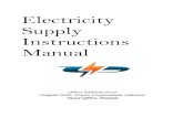 Electricity Supply Instruction Manual 2010