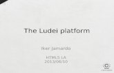 The Ludei platform Iker Jamardo HTML5 LA 2013/06/10.