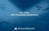 Bar-EcoRe WP3: Population distributions. Bar-EcoRe kick-off meeting 15/06/2010 – WP3: population distributions Bar-EcoRe, WP3: Population distribution.