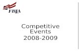 Competitive Events 2008-2009. Important Links Colorado FBLA-PBL Website Colorado FBLA-PBL Competitive Events National FBLA-PBL Competitive Events.