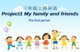 Project1 My family and friends The first period. My name is Gao Limin. Family name Gao Given name Limin.