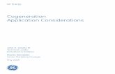 Jacobs & Schneider (GE Energy)- May 2009 -Cogeneration Application Considerations