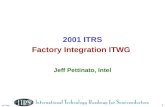 9/11/2001 1 2001 ITRS Factory Integration ITWG Jeff Pettinato, Intel.