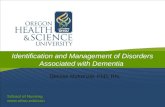 School of Nursing  School of Nursing  Identification and Management of Disorders Associated with Dementia Glenise McKenzie,