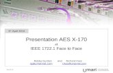 Presentation AES X-170 at IEEE 1722.1 Face to Face Robby Gurdan and Richard Foss rg@umannet.com r.foss@umannet.com rg@umannet.comr.foss@umannet.com 08.02.2014.