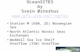OceanSITES by Svein Østerhus ngfso ngfso Station M (66N, 2E) Norwegian Sea North Atlantic Nordic Seas Exchanges Weddell.