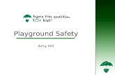 Playground Safety Amy Hill Playground Safety. Defining the Playground Injury Problem Defining the Playground Injury Problem.