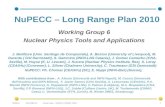 CEA DSM Irfu - Sylvie Leray - NuPECC LRP2010 WG6 -01/06/10 1 NuPECC – Long Range Plan 2010 Working Group 6 Nuclear Physics Tools and Applications J. Benlliure.