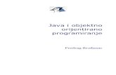 Java i objektno orijentirano programiranje