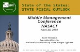 Middle Management Conference NASACT April 20, 2010 Scott Pattison Executive Director National Association of State Budget Officers 444 North Capitol Street,