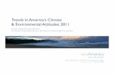 Trends in America's Climate & Environmental Attitudes 2011