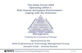 2/13/2014 1 Engineering & Technology Management Group The Delta Forum 2003 Operating within a Risk Averse Aerospace Environment – Coping with the Unknown.
